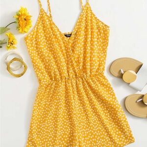 Ditsy Floral Cami Romper size l